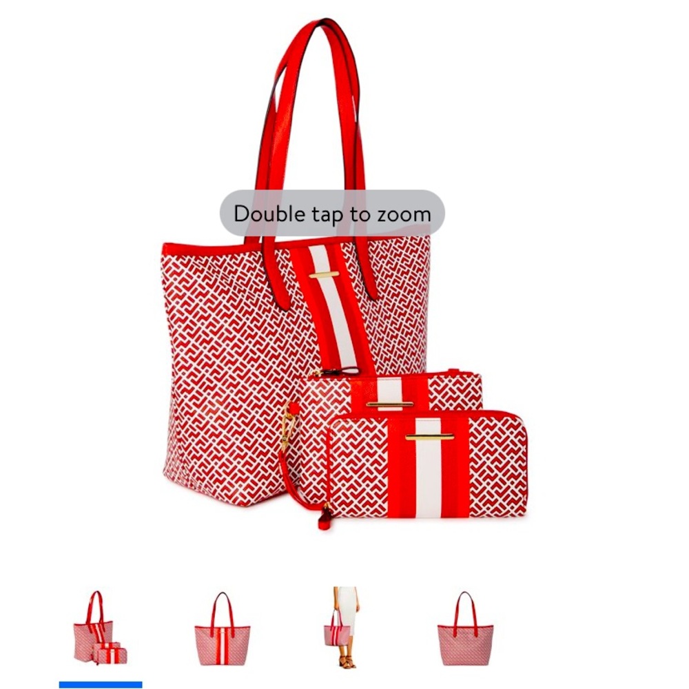 3 Piece Time and Tru purse set